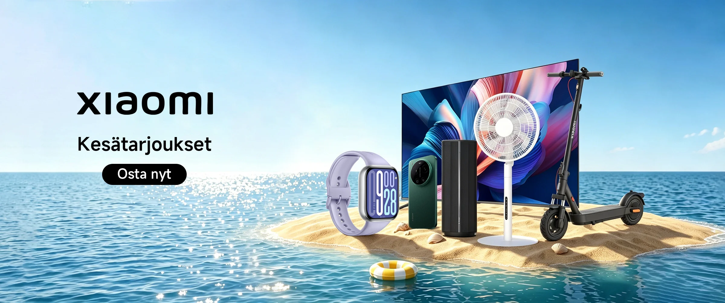 Xiaomi-innovaatiot helpompaan arkeesi