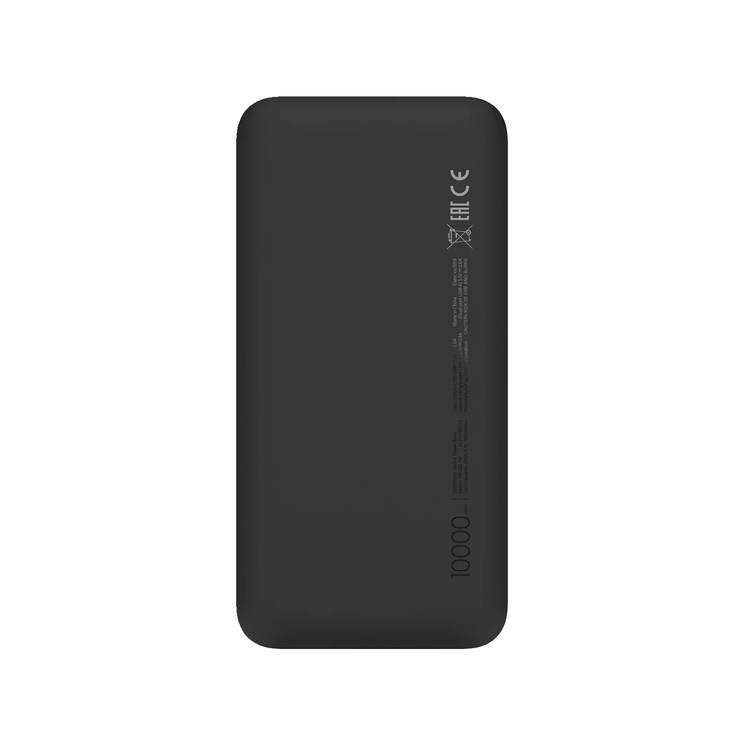 10000mAh REDMI Powerbank Musta - Image 3