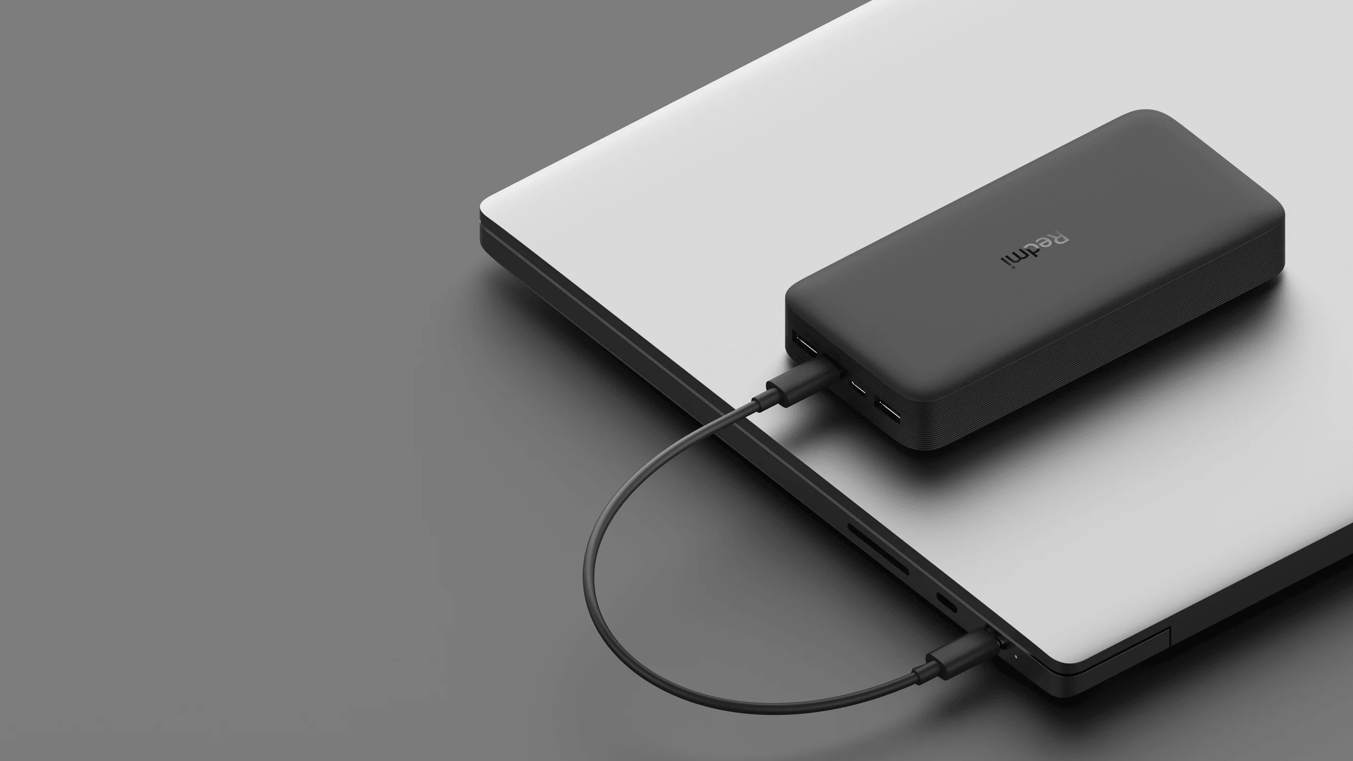 20000mAh REDMI 18W Fast Charge Power Bank Black - Image 6