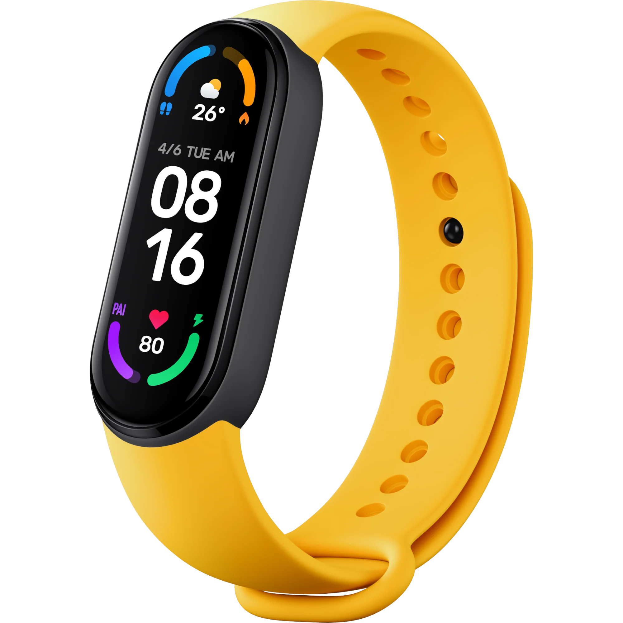 MI Smart Band 6 -hihna (3 pakkaus) norsunluu/oliivi/keltainen - Image 3
