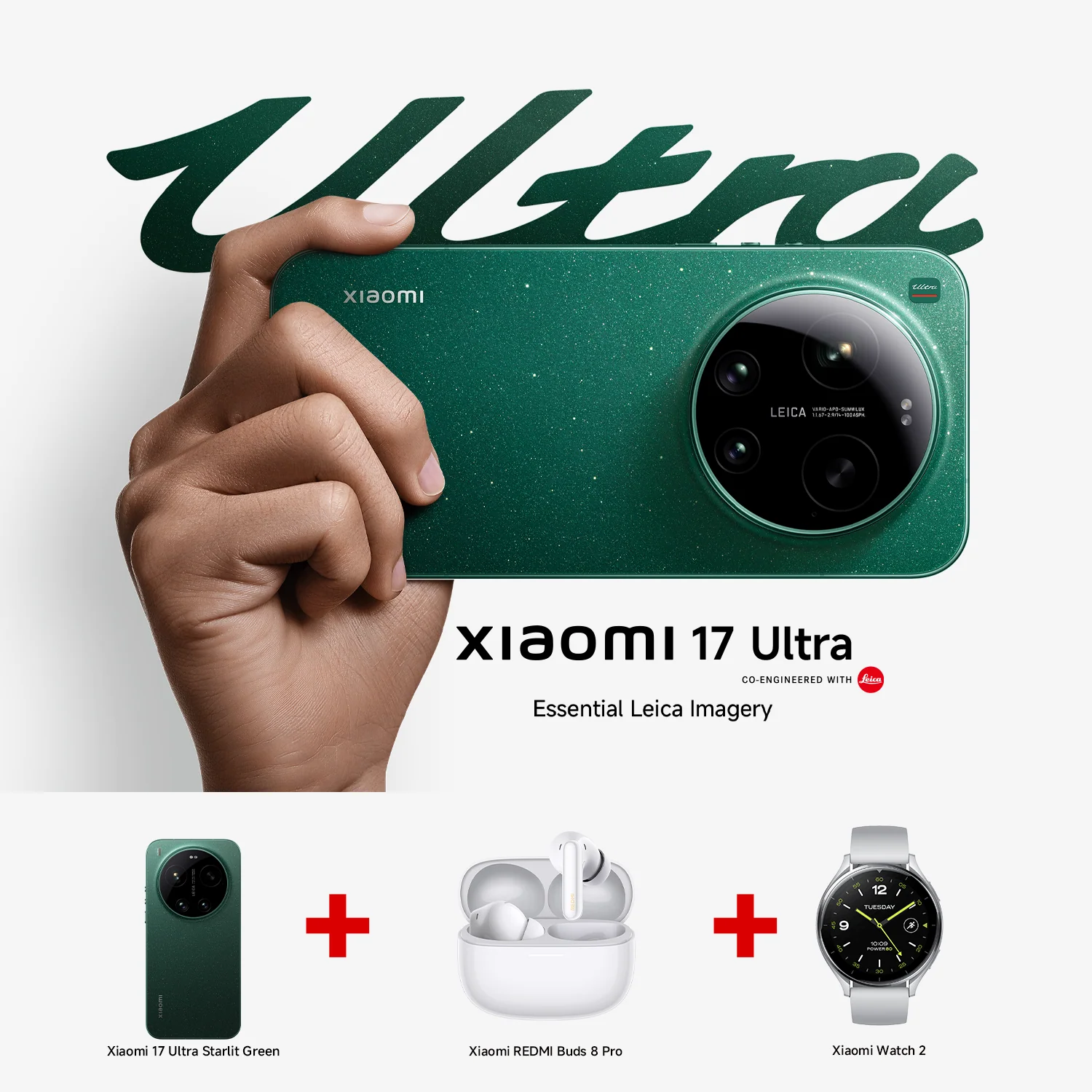 Xiaomi 17 Ultra+Buds 8 Pro+Watch 2 Bundle - Image 3