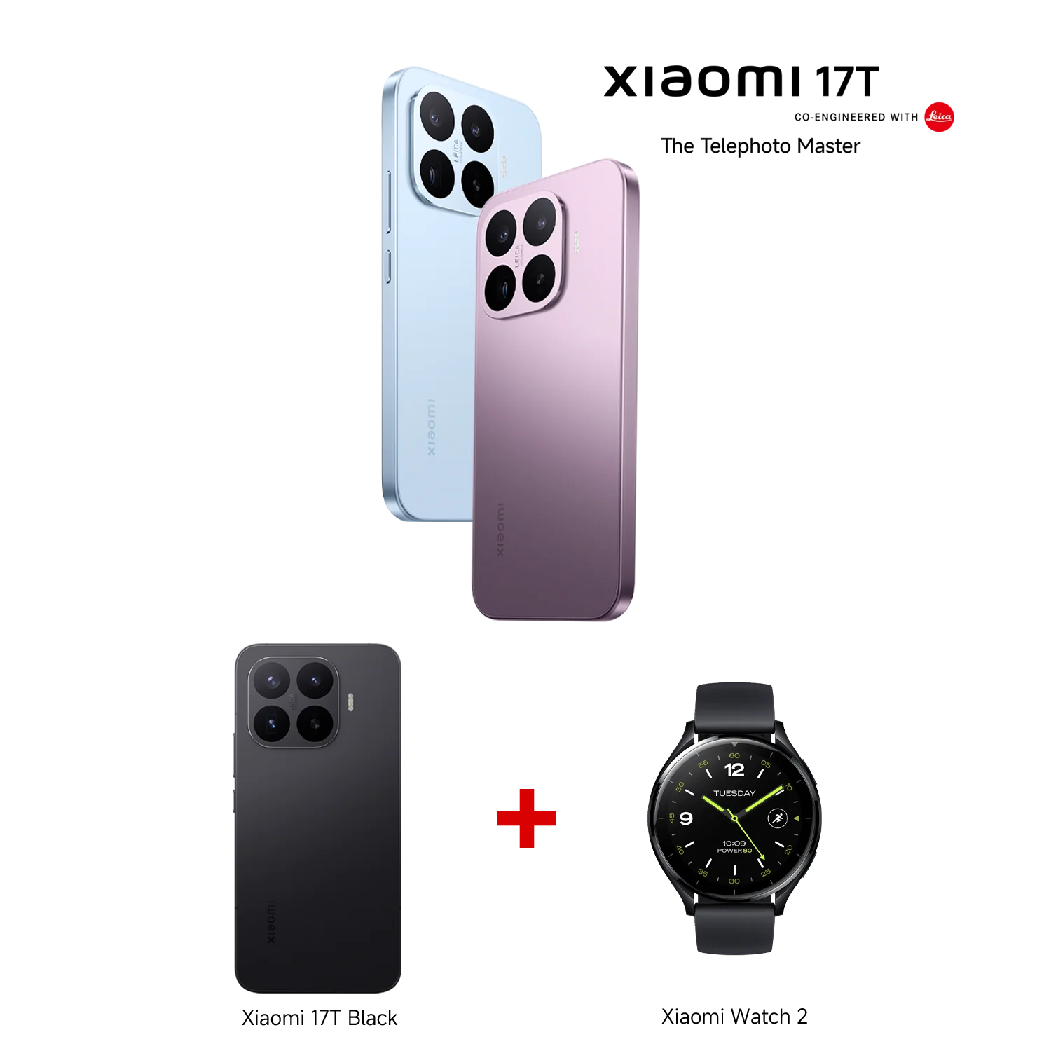 Xiaomi 17T 12GB RAM 256GB ROM + Xiaomi Watch 2 Black - Image 3