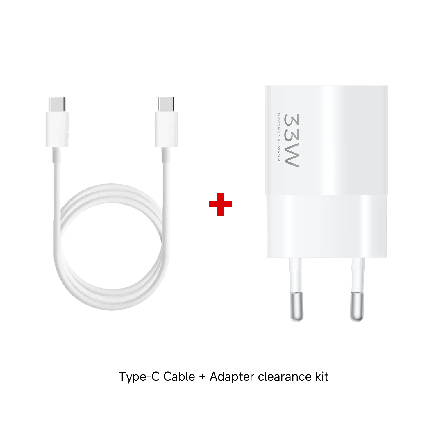 Xiaomi 33W Nano Power Adapter + USB Type-C to Type-C Cable 150cm