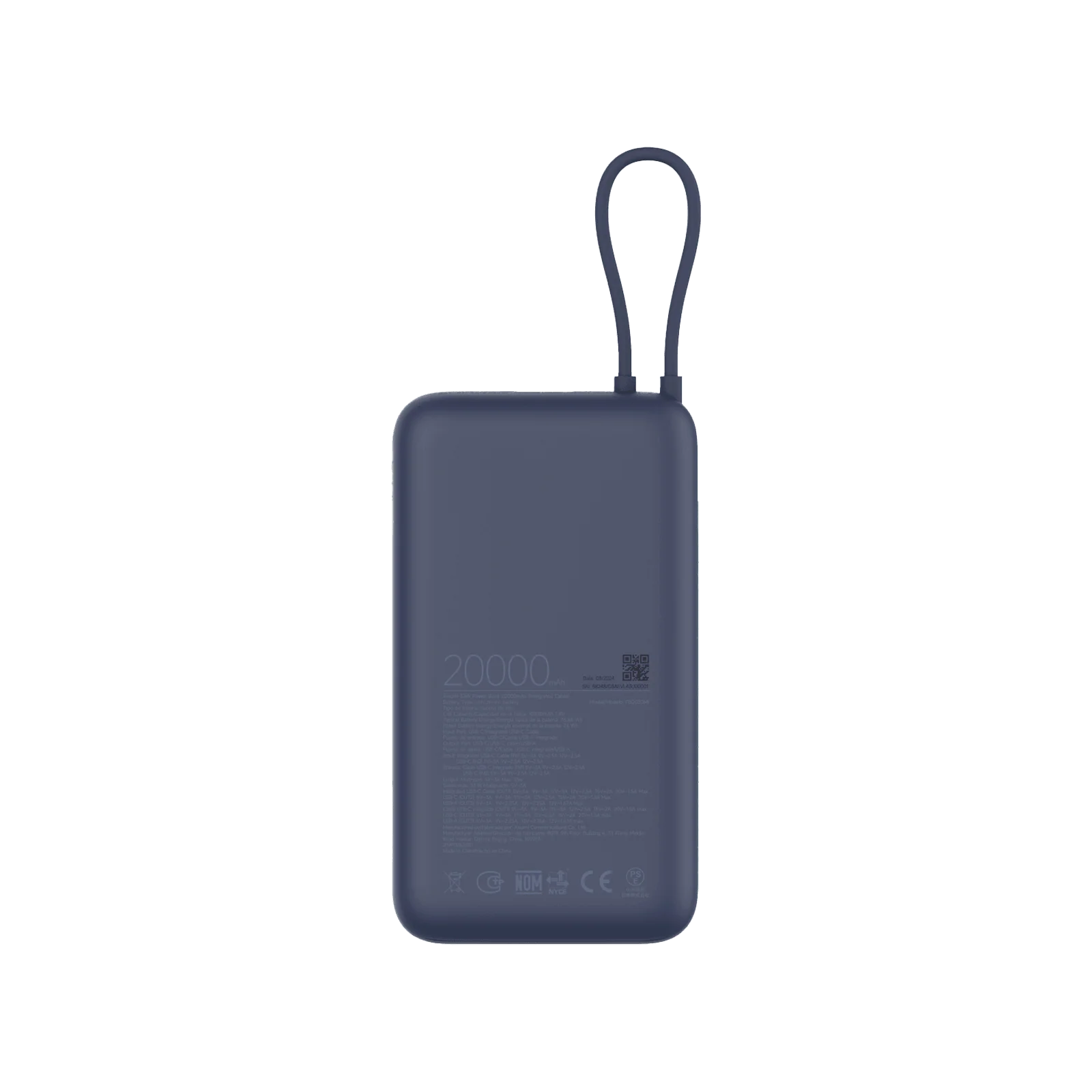 Xiaomi 33W Power Bank 20000mAh (integroitu kaapeli) GL - Image 4