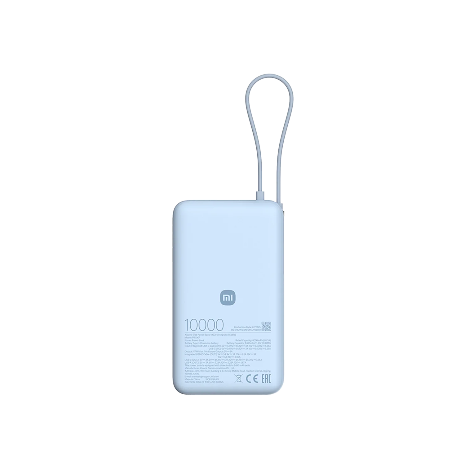 Xiaomi 67W Power Bank 10000 (integroitu kaapeli) - Image 4