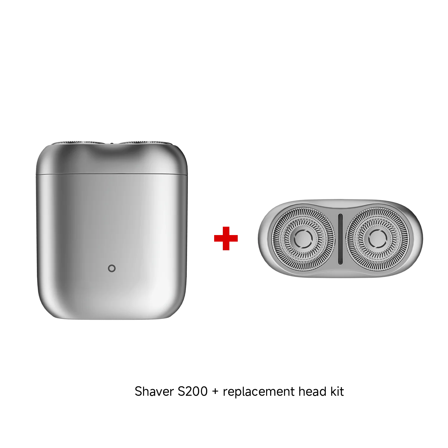 Xiaomi Electric Shaver S200 Replacement Head Gray + Electric Shaver S200 Gray - Image 9