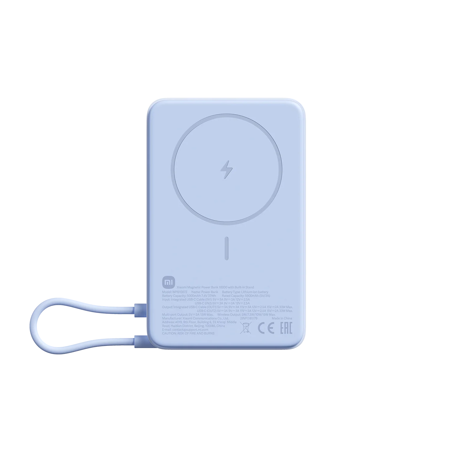 Xiaomi Magnetic Power Bank 10000 with Built-in Stand - Image 2