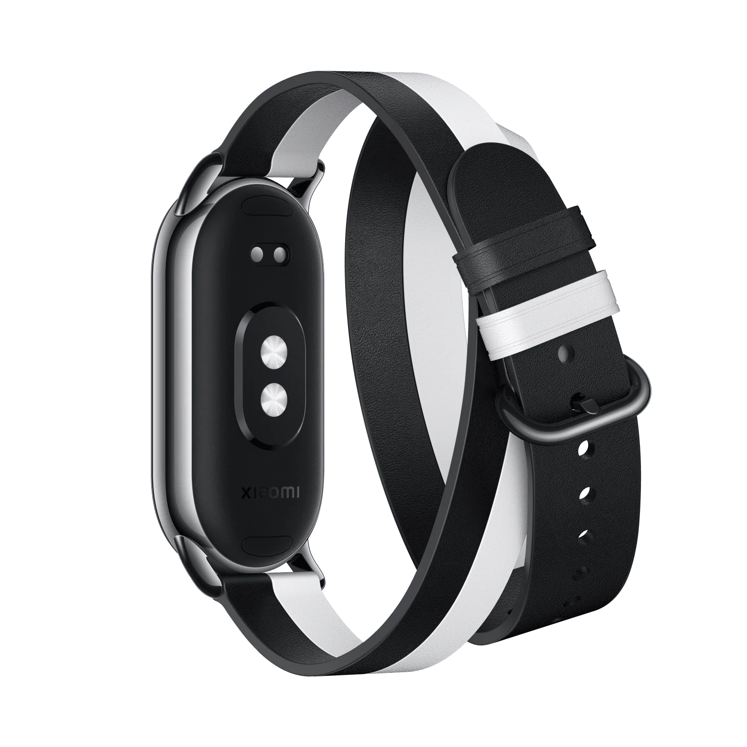 Xiaomi Smart Band 8/9 Double wrap Musta ja valkoinen - Image 2