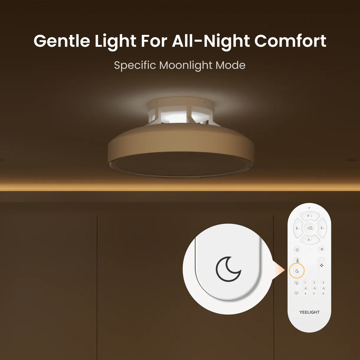 Yeelight Ceiling Fan Light - Turbo Fan - Image 9