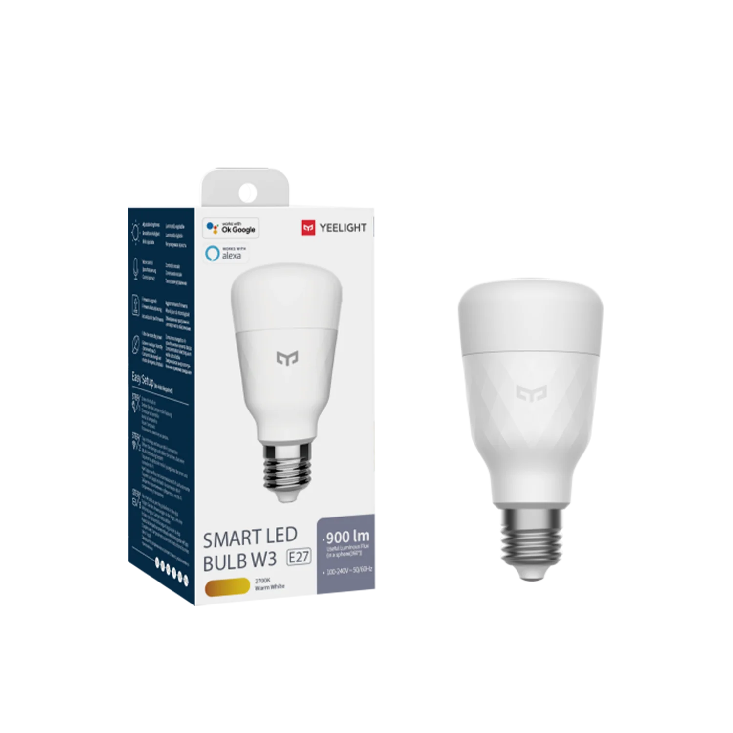 Yeelight LED Smart bulb W3 (White) - Image 3